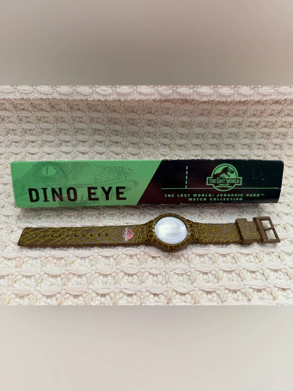 1997 Jurassic World Dino Eye Burger King Vintage Cosplay Watch Collectible RARE